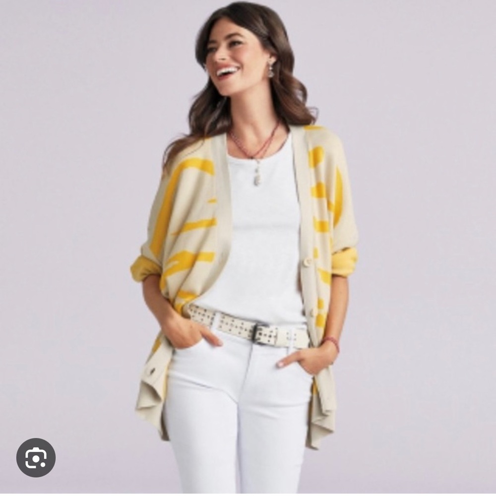 Cabi Roar cardigan Spring 21 size small; CABI #5836